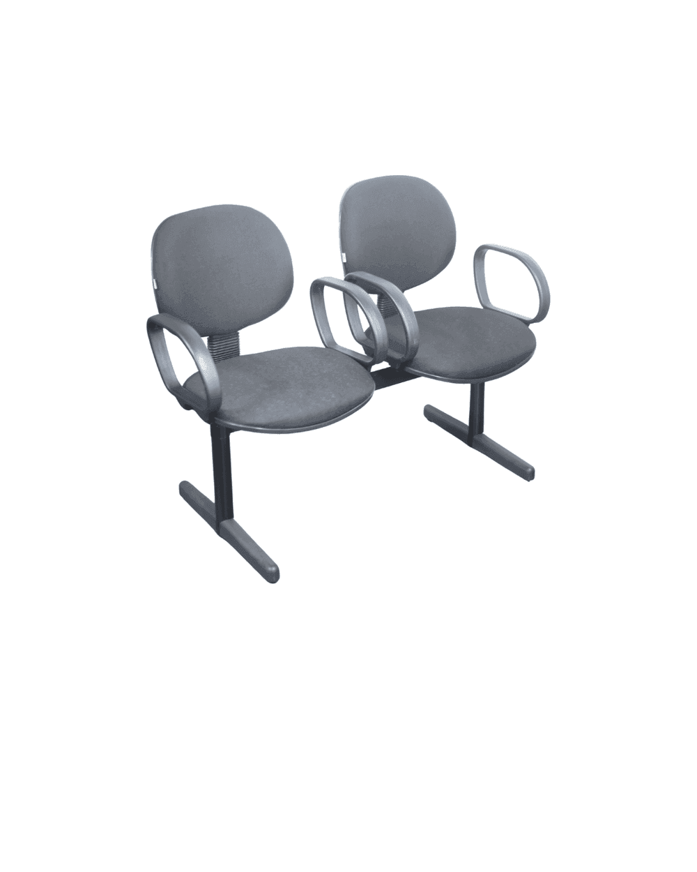 Longarina 2 lugares digitador com braço