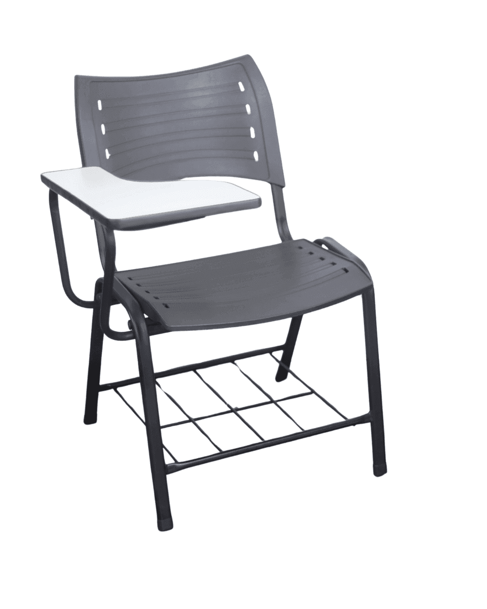 Cadeira Universitária Polipropileno Prancheta Fixa