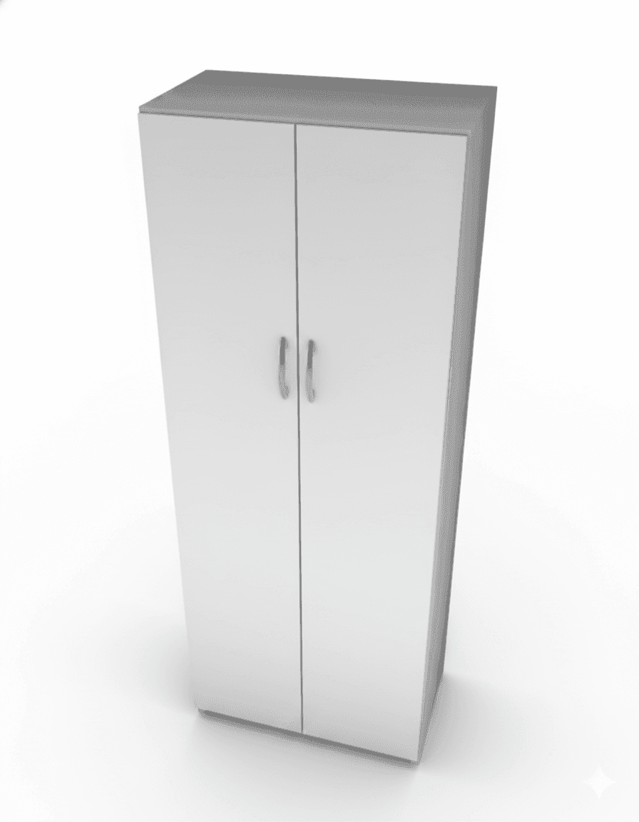 Armário extra alto fechado