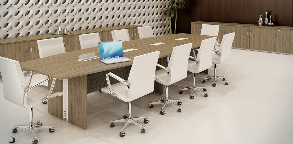 Mesa de reunião semi-oval – Attuale